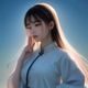 日本生活方式研究员张晓雯，女性，东京街头照，时尚知性的都市研究者形象